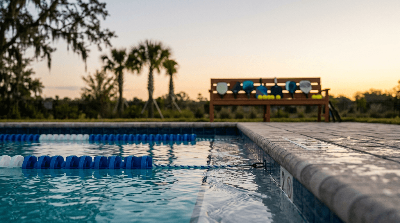 Manatee County's $44 Million Pool and Pickleball Complex in Lakewood Ranch Set to Open by Year's End